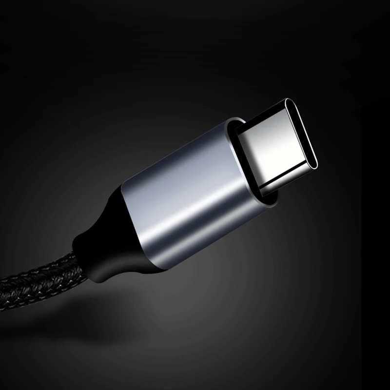 Thbelieve 3 5 мм штекер USB C Женский Тип до короткие нейлоновые кабели для Huawei Aux аудио