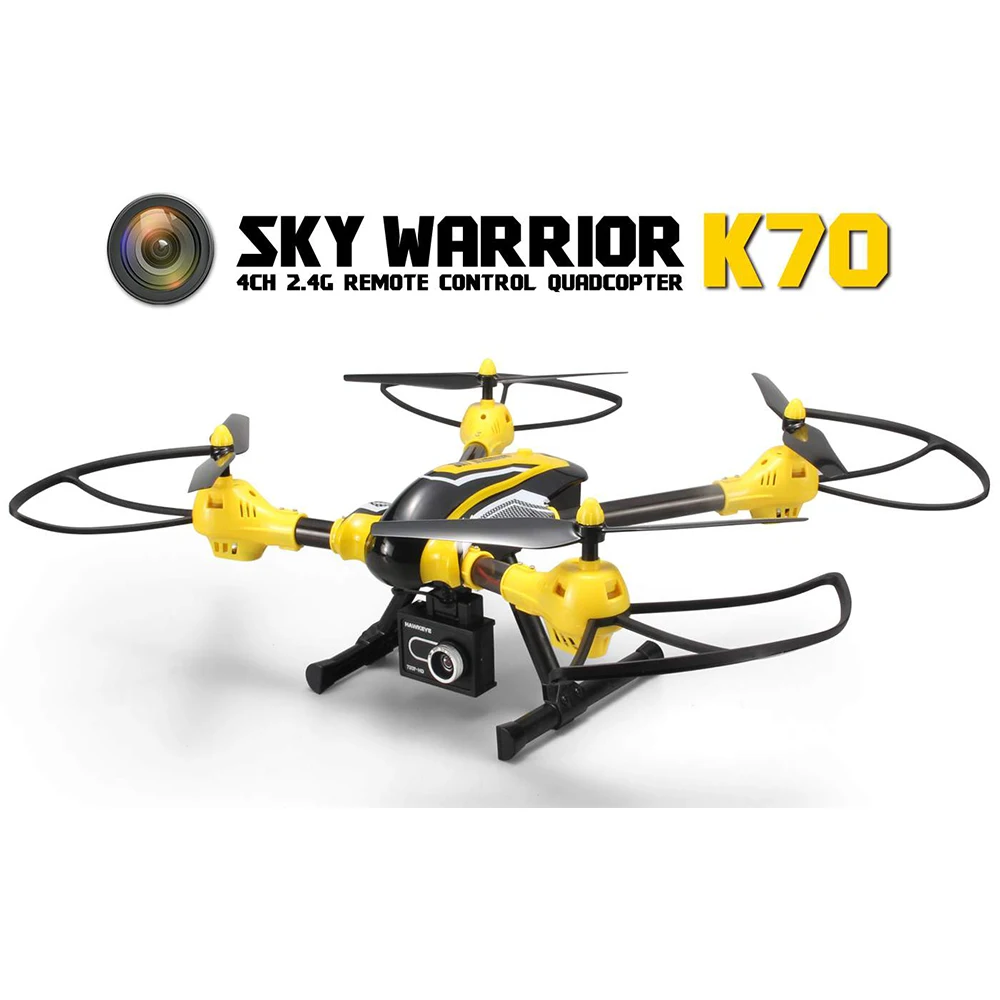 Квадрокоптер KaiDeng k70c с 2.0MP HD Поворотная камера 6 осевой высокой четкости RC