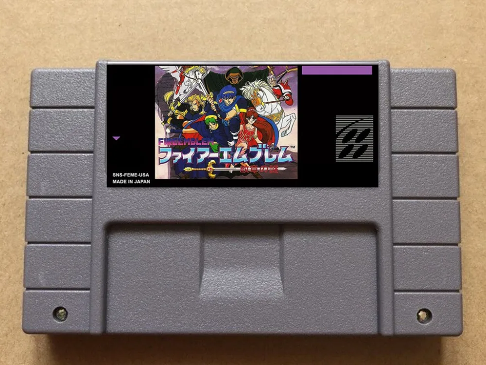 Fire Emblem-Mystery of the Emblem USA-NTSC версия 16 бит 46 контактов видеоигр! | Электроника