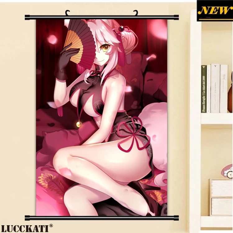 40X60 см Fate grand order Fate/go Fgo видеть через каплей ноги мультфильм аниме Настенная картина плакат прокрутки холст живопись 30