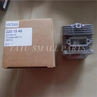 46mm cylinder kit for homelite super xl xl ao sxl ao big red old blue x12 chainsaw zylinder piston ring pin clips assembly