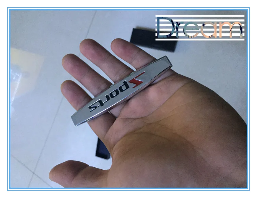 Металлическая 3D Автомобильная наклейка 2 шт. боковая эмблема значок для hyundai ix35