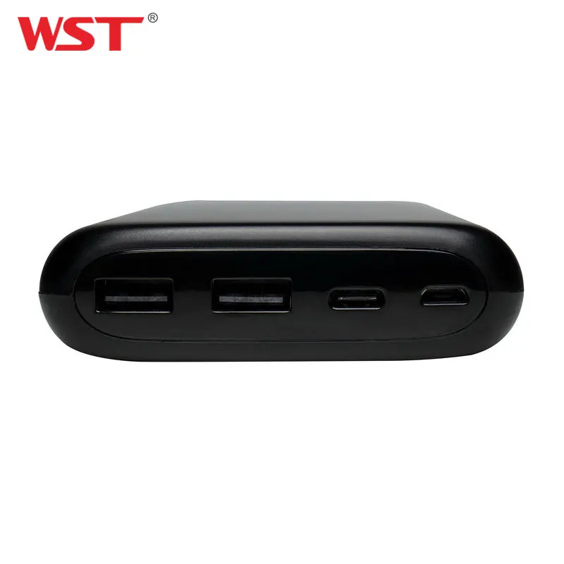 Оригинальный внешний аккумулятор WST емкостью 20000 мАч с двумя USB портами большой