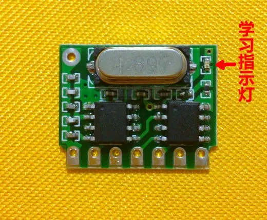 

433MHz Button Learning Receiving and Decoding Module TYJM01M-K Supports PT2272-M4 Point Moving Mode
