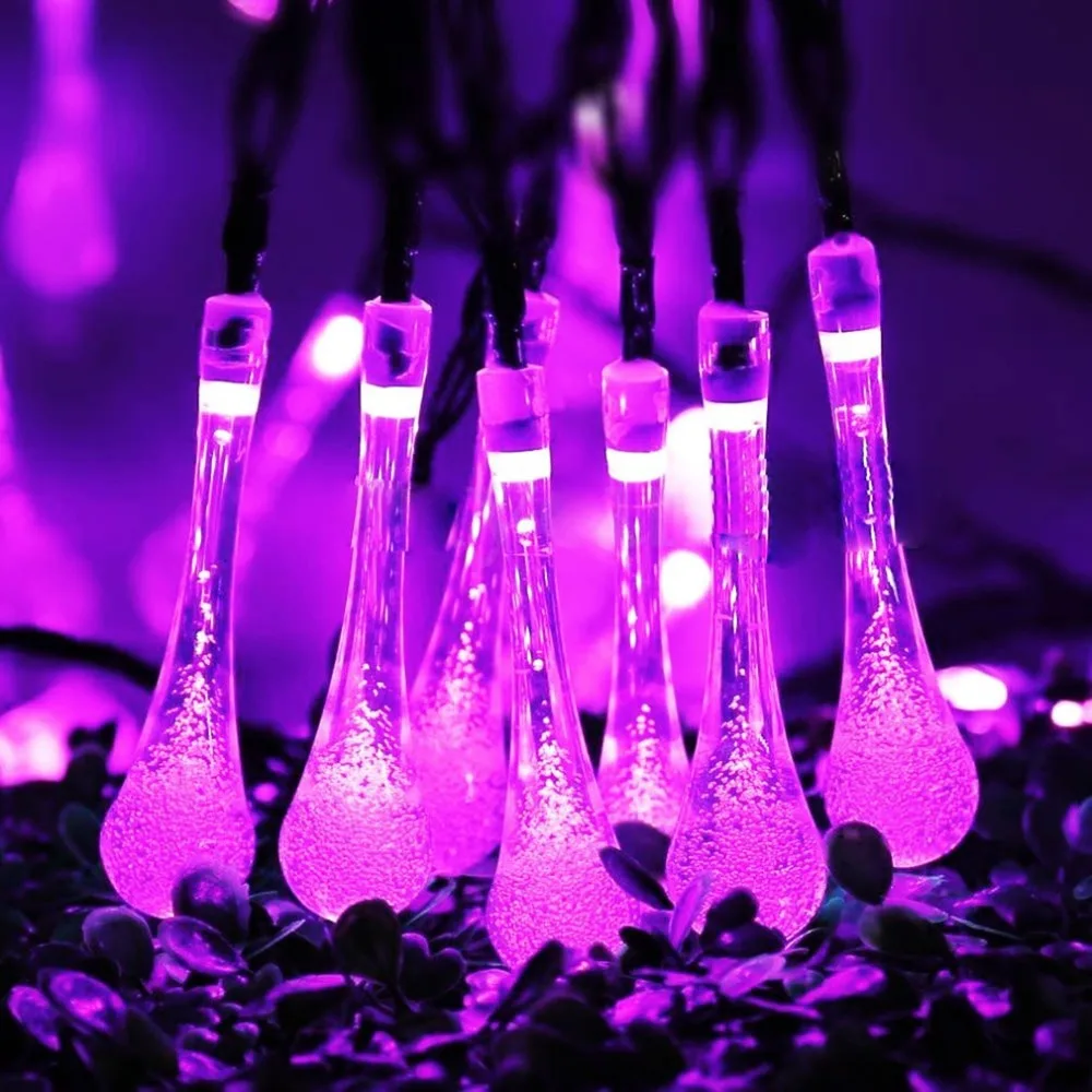 ICOCO 30 светодио дный LED батарейный блок световая струна пузырьковая вода капля