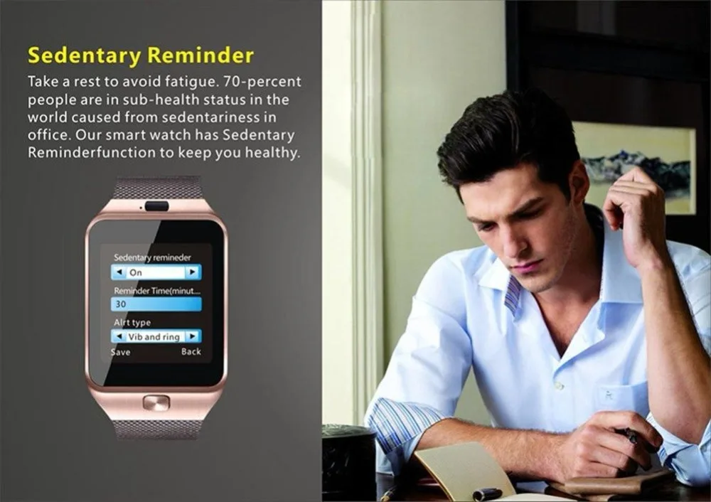 SOGRACE Bluetooth Smart часы DZ09 Дейл вызова 2018 Новый Smartwatch Водонепроницаемый подключения