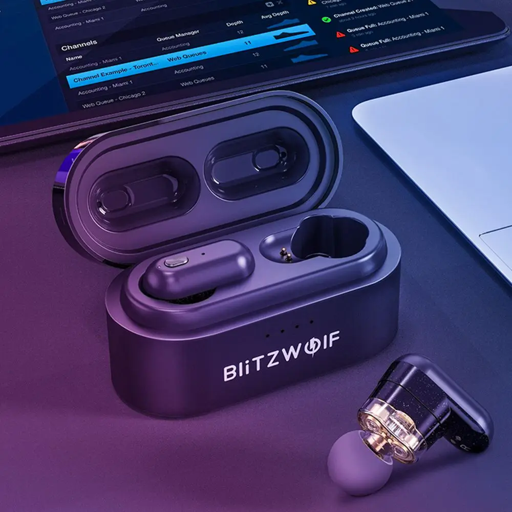 TWS-наушники Blitzwolf BW FYE7 с поддержкой bluetooth |