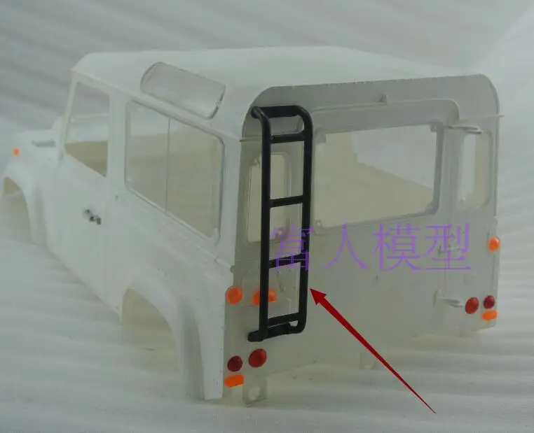 Металлическая лестница для RC Gelande II Cruiser/FJ40 Toyota G2 Land Rover D90 d110 Body RC8WD Jeep масштаб 1/10 |