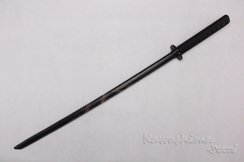 Деревянный самурайский меч Dragon Design Bokken тренировочный Kendo Stick Bushido Katana с сумкой из