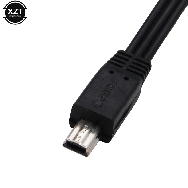 Мини USB к 3 RCA камера Аудио Видео av кабель для Canon EOS 5D2 5D Mark III 6D 7D 60D 70D 700D 760D G7X G1X SX50 SX60
