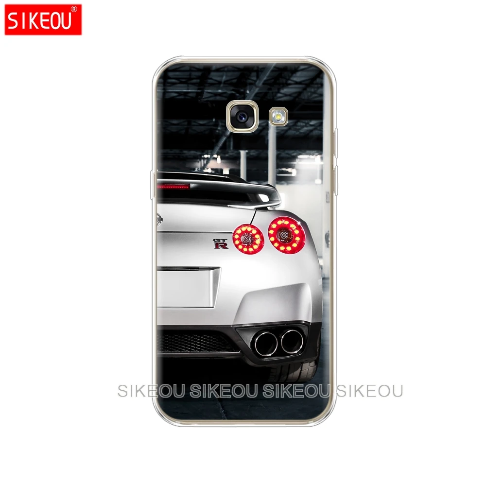 Силиконовый чехол для телефона Samsung Galaxy A8 2018 A3 A310 A5 A510 A7 2016 2017 GTR SPORT CAR print|Бамперы| |