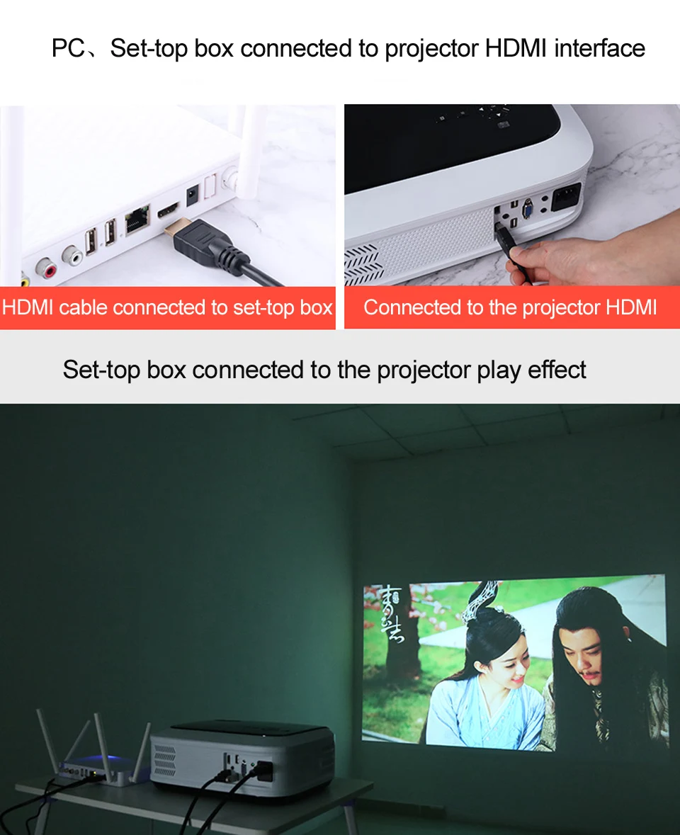WZATCO T8 светодиодный проектор USB Android 9,0 дополнительно Wifi умный домашний кинотеатр проекторы HDMI Full HD 1080P светодиодный проектор