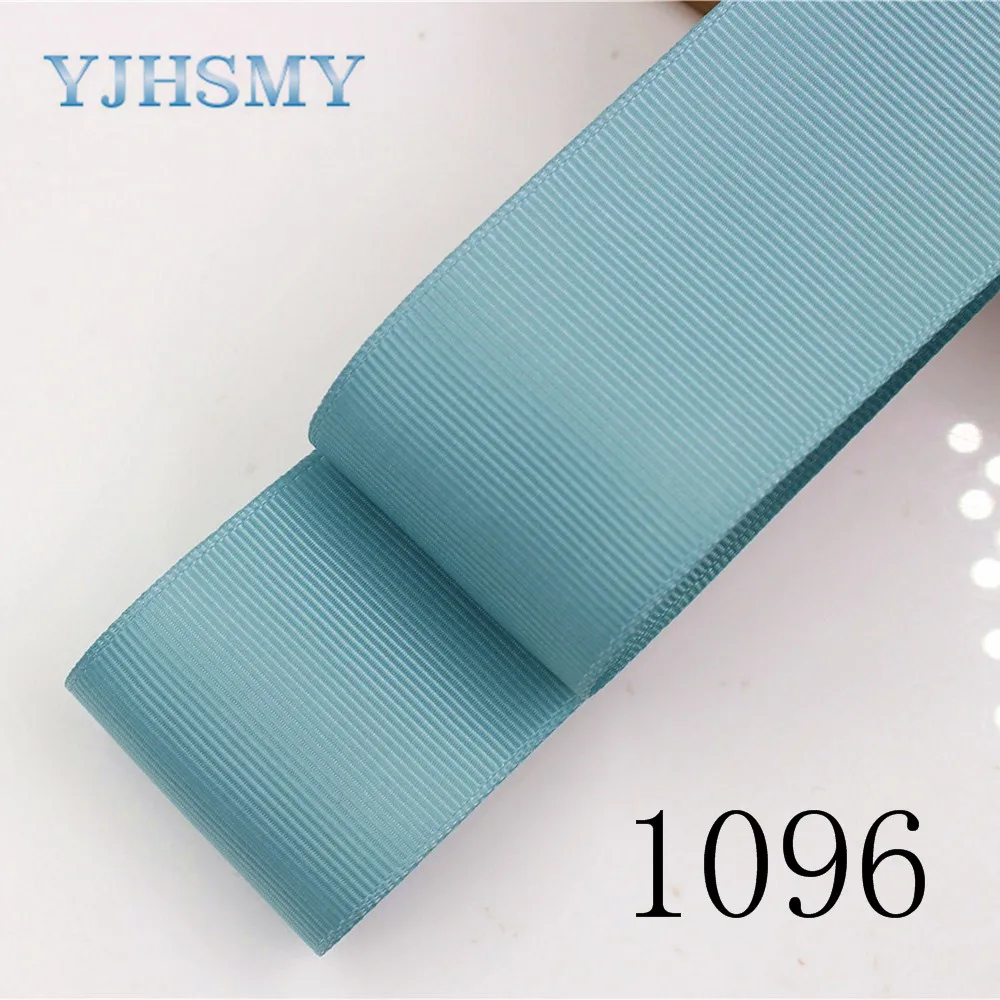 YJHSMY J-17713-L38MM 38 мм 10 ярдов однотонные ленты термопечать grosgrain Свадебные аксессуары