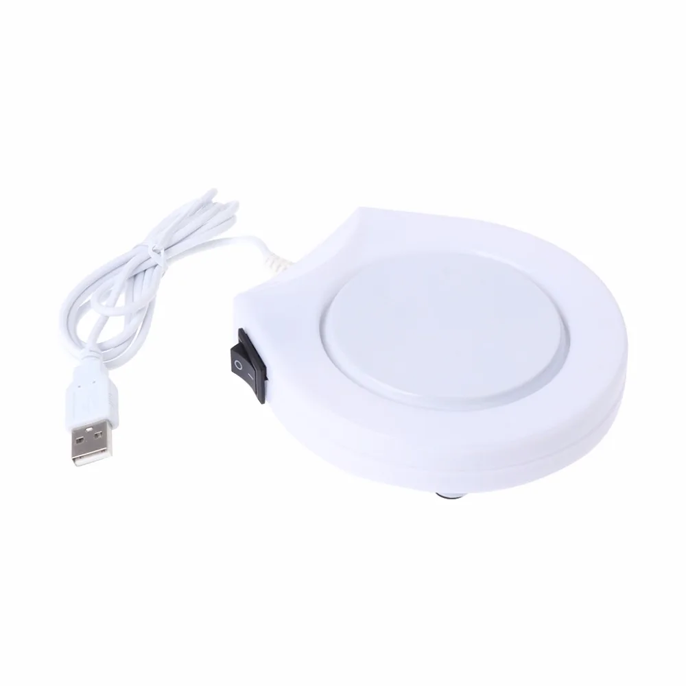 Портативный USB Электрический питательный стаканчик грелка Pad пластина для офиса