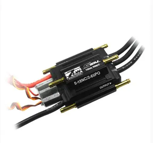 

ZTW SEAL 160A SBEC 3A бесщеточный ESC Отличная производительность для RC лодки