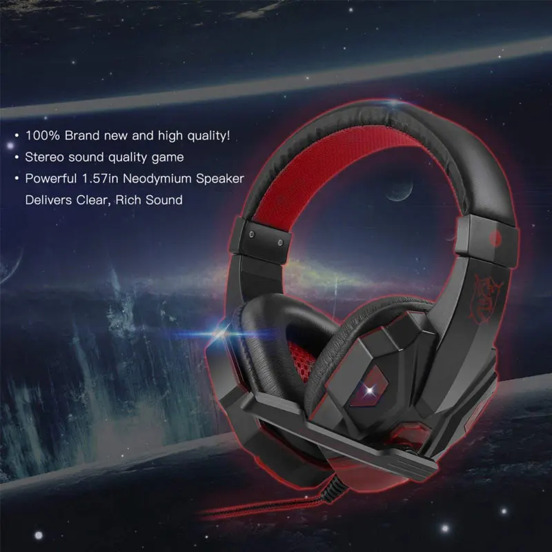 PC780 для PS4 игровая гарнитура шлем Проводные ПК стерео наушники с гарнитурой с микрофоном для нового Xbox One/ноутбука планшета геймера