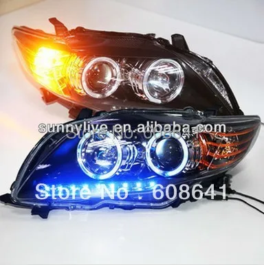 

Corolla Altis LED Head Lamp for Toyota 2008 to 2010 year LED Blue Color PWV2