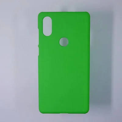 Зеленый Чехол белого цвета для Xiaomi mi Mix 2 S, жесткий чехол на заднюю панель, жесткий чехол на заднюю панель для Xiaomi mi X2 S, защитные Матовые чехлы - Цвет: Зеленый
