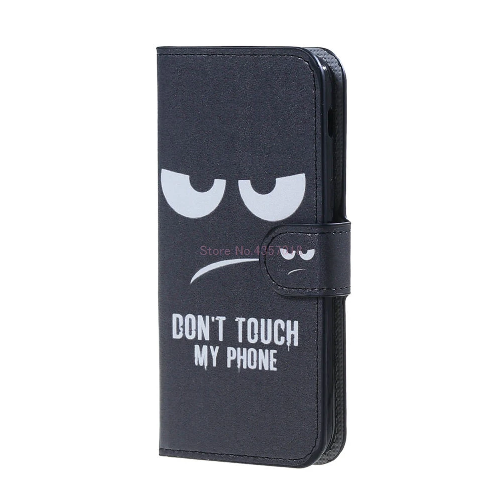 Angry Eyes Чехол-книжка для HUAWEI Honor 7A, 32 ГБ, 16 ГБ, две sim-карты, ПУ Чехол для HUAWEI Honor 7A Pro, AUM-L29 чехол, кошелек, сумка, полный корпус - Цвет: Angry Eyes