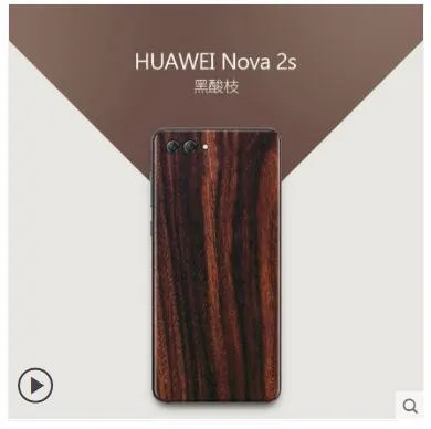 Высококачественный деревянный чехол для телефона huawei nova 2s натуральный Тонкий с