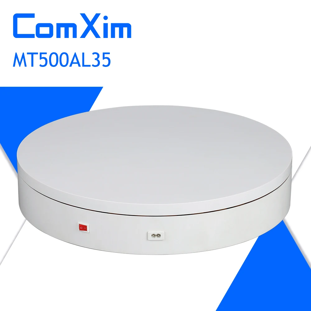 ComXim 50 см 220 В Электрический поворотный стол случайное вращение в направлении модели дисплей фотографии Вращающийся поворотный стол