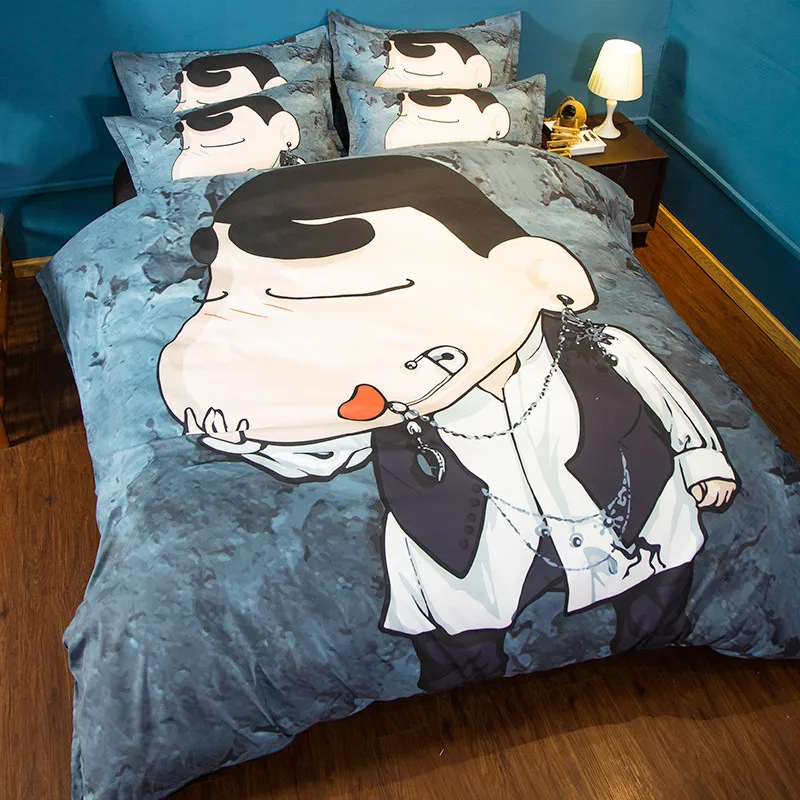 Одеяло/покрывало LLANCL с рисунком японского Аниме Crayon Shin-chan для взрослых спальни 3