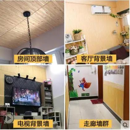 3d stereo wall stickers foam background decoration home anti-collision wallpaper soft package | Обустройство дома
