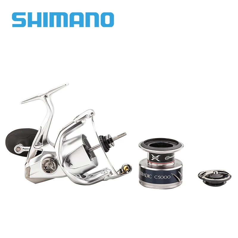 Спиннинговая Рыболовная катушка SHIMANO STRADIC FK 1000HG 2500HG C3000HG 4000XG C5000XG 6 0: 1/6.2:1