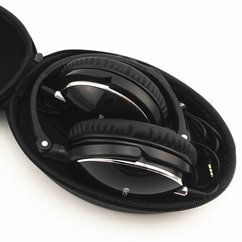 

Active Noise Cancelling Headphones With Microphone Foldable Over Ear HiFi Noise isolation Headset Netsky Earphone Auriculares