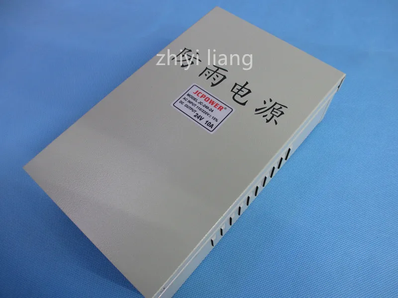 DC24V 10A непромокаемый ac dc преобразователь наружная коммутация источник питания 250