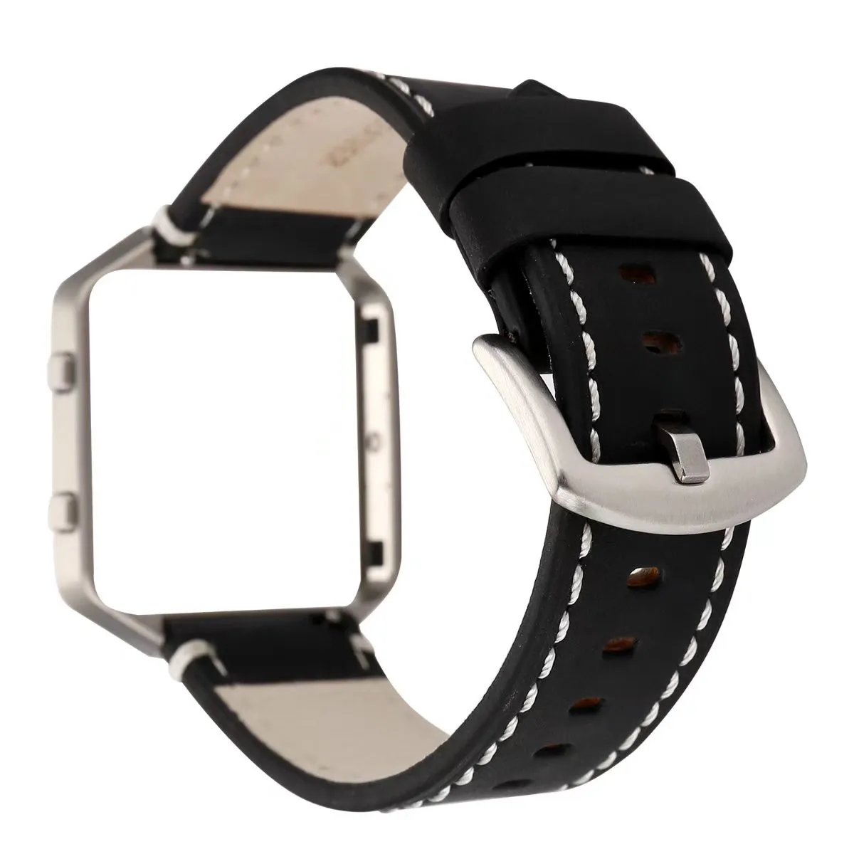 Защитный бампер из натуральной воловьей кожи ремешок для часов Fitbit Blaze наручных с