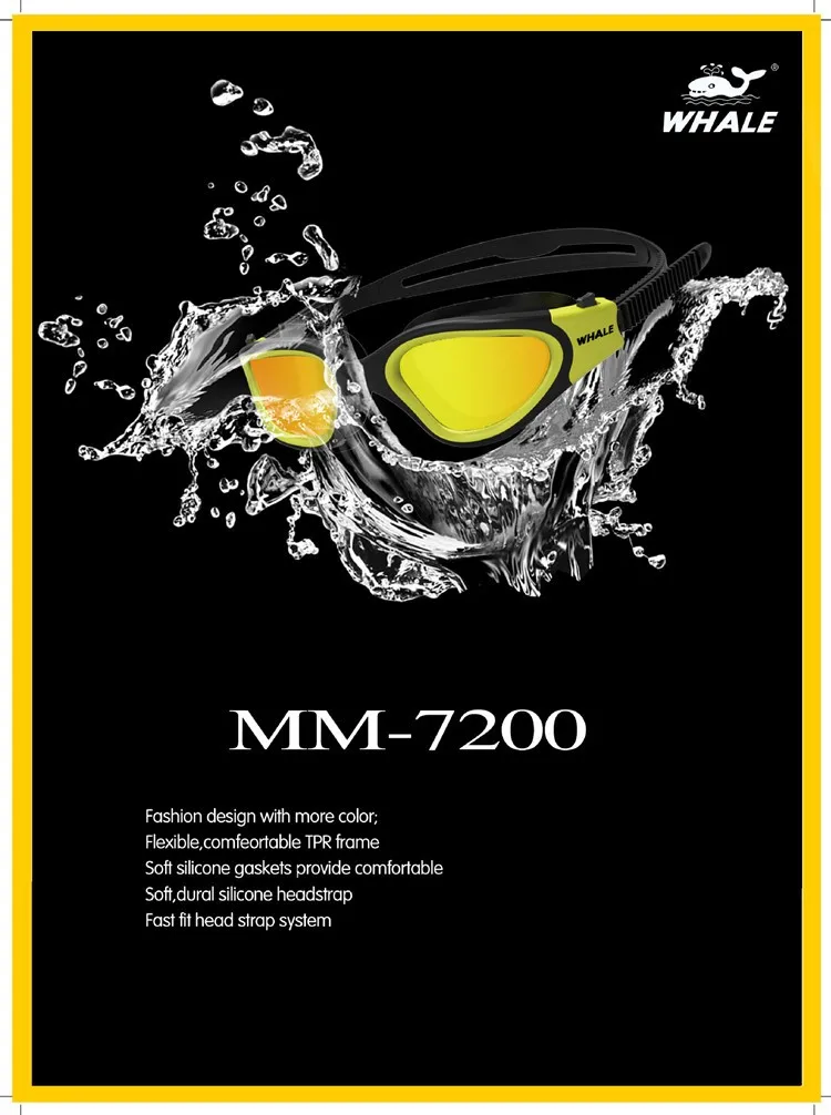 Очки для плавания для детей и взрослых, очки для плавания, профессиональные водонепроницаемые очки для плавания, очки для бассейна
