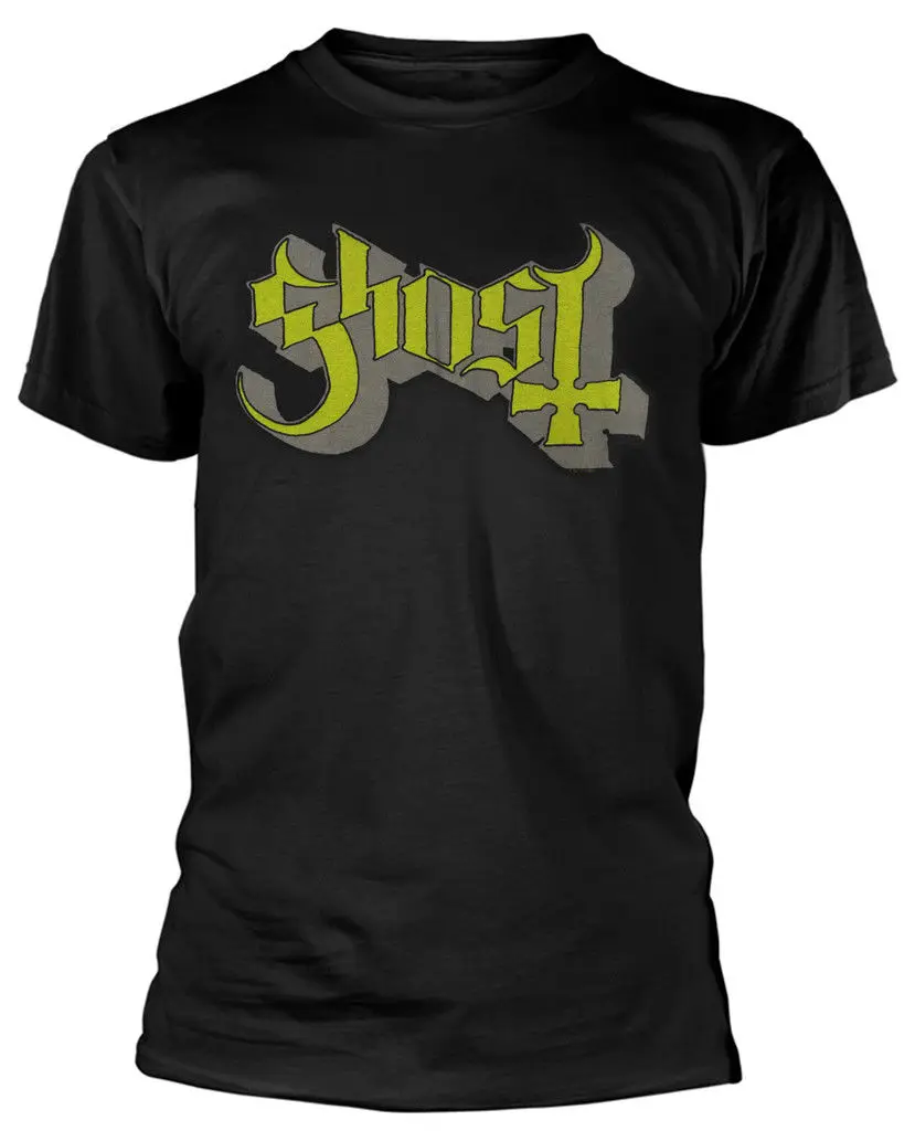 

Ghost B.C 'Green/ Grey Keyline Logo' T-Shirt - NEW & OFFICIAL O-Neck Fashion Casual High Quality Print T Shirt