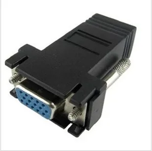 Переходник VGA Female Video Extender к адаптеру RJ45 бесплатная доставка 20 шт./лот|vga female|rj45