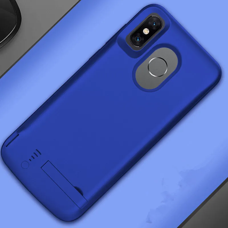 blue Чехол для аккумулятора Xiaomi mi X 3, 5000 мАч, чехол для зарядного устройства, чехол для смартфона, внешний аккумулятор для Xiaomi mi X 3, чехол для аккумулятора - Цвет: blue