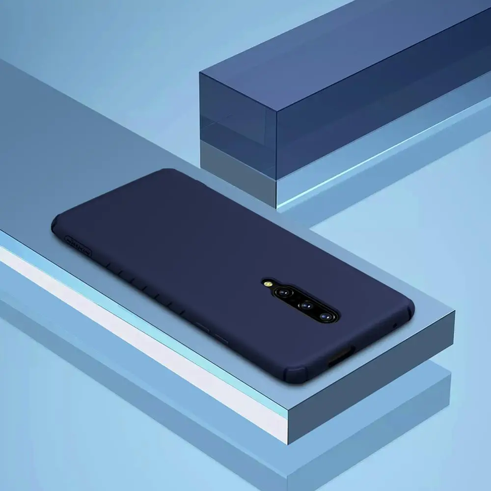 Oneplus 7 Pro чехол Nillkin прорезиненный из ТПУ One Plus силиконовый для задней панели мягкий