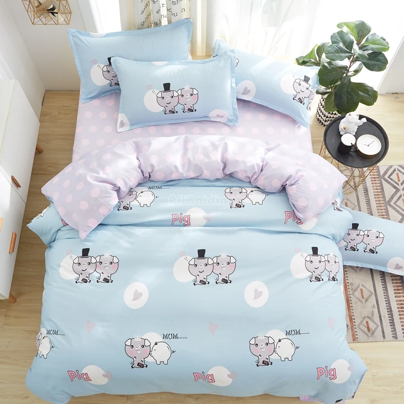 Лидер продаж, коричневый комплект постельного белья в клетку, модное Простое домашнее постельное белье для взрослых и детей, постельное белье для студентов и школьников, Комплект постельного белья для близнецов