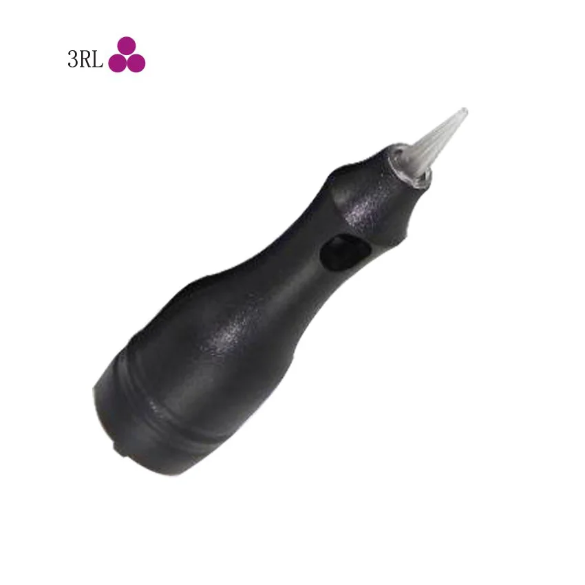 Татуажные иглы для перманентного макияжа черный Carrtridge 3RL 10 шт. одноразовый шприц
