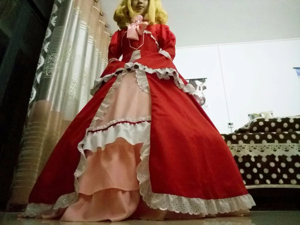 Красное Платье Лолита фото 4