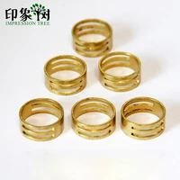 2pcs 198mm diy beads raw brass jump ring opening closing finger tools handmade for jewellery components making accessories 1185