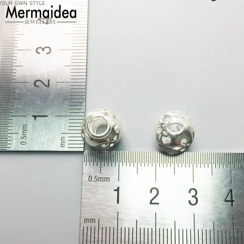 Новое поступление посеребренные бусины шармы Fleur De Lis подходят к оригинальному