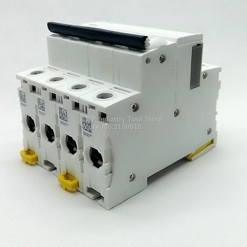 Новинка аутентичный Schneider telemecсоник IC65N 4P D4A A9F19404 магнитный мини-выключатель MCB Acti 9