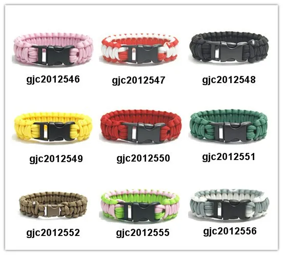 Новый Паракорд парашютный шнур военный браслет для выживания|bracelet accessorize|cord