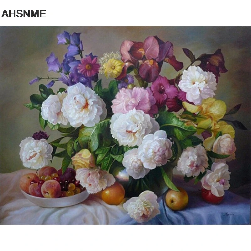 AHSNME Dream NS полуфабрикат 40x50 см Diy Набор для рисования маслом настенная художественная картина домашний декор детский набор для обучения рисованию - Цвет: 6