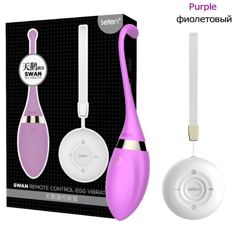 Секс игрушки Leten для женщин вибрирующее яйцо с беспроводным дистанционным