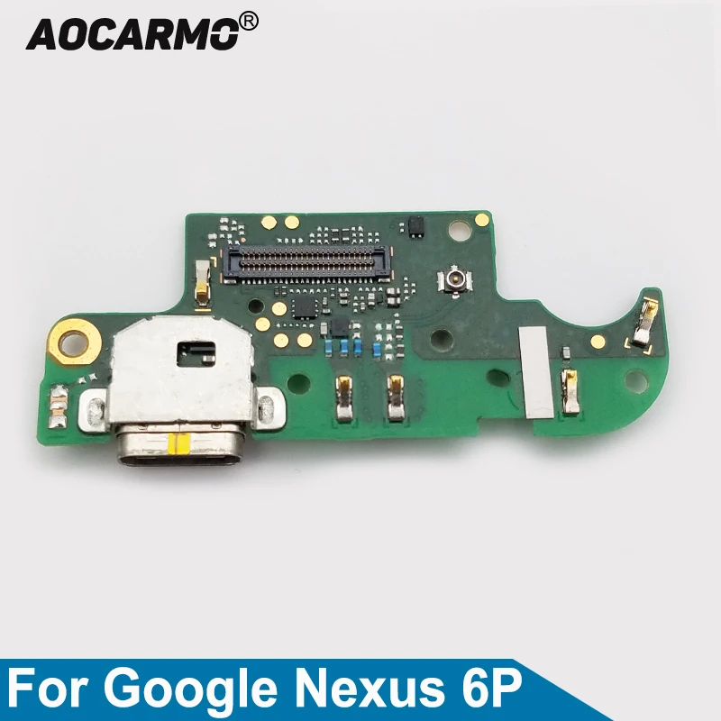 

Зарядный порт Aocarmo USB Type-C, док-станция для зарядки микрофона, гибкий кабель для микрофона, печатная плата для Huawei, Google Nexus 6P