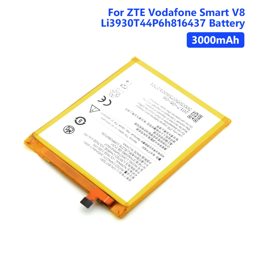 Литиевый аккумулятор для телефона Li3930T44P6h816437 сменные аккумуляторные батареи