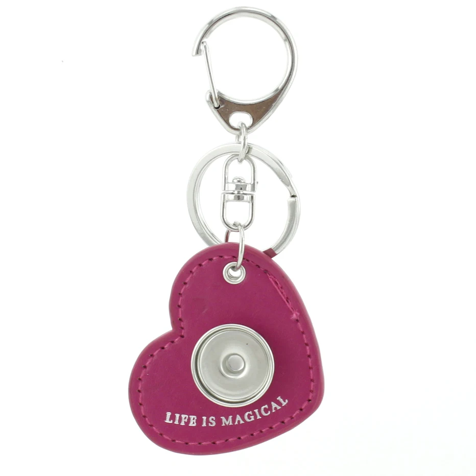 JOINBEAUTY креативный JW. Орг кнопки сердце кожаный брелок женская сумка