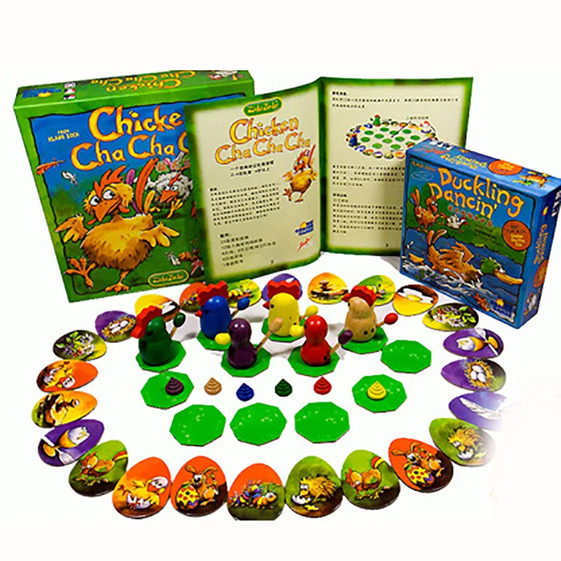Настольная игра для курицы ча 2-4 игроков семьи/Вечеринки/подарка лучший подарок