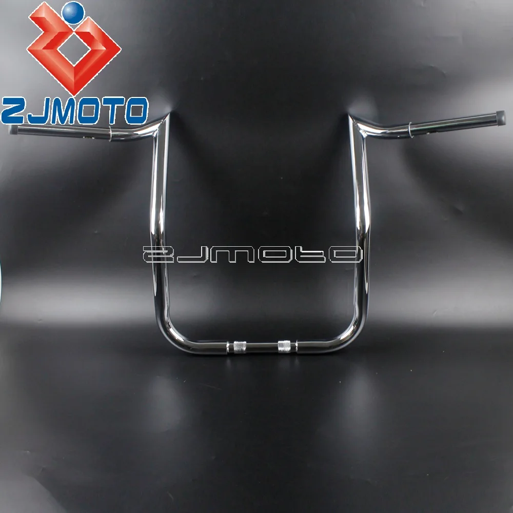Для Touring Electra Glide FLHTC 1-1/" Ape вешалка 16" Rise Monkey Bagger Bars руль для Harley Batwing обтекатель мотоцикла
